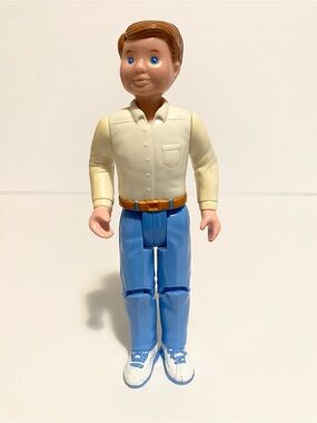 Vintage 1993 Fisher Price Loving Family Dollhouse Dad Figure Toy